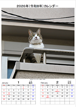 カレンダー1,2月